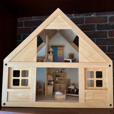 Plan Toys Wooden Dollhouse - Made in Thailand	