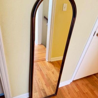 Solid Wood Crafted Kerkrade Arched Wall Mirror	