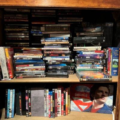 Massive DVD Collection: Crime, Comedy, Drama, Series, & Hit Movies Included	