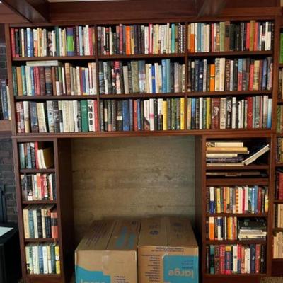 Massive Collection of Assorted Books: Fiction, Novels, Fantasy & More (Set #1)	
