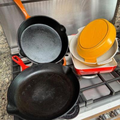 Le Creuset & COPCO Cast Iron Cookware	