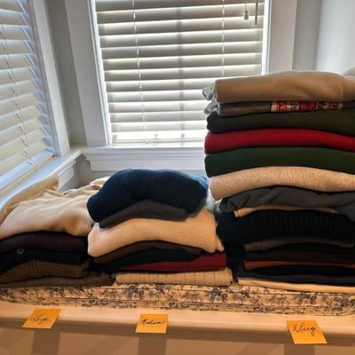 MENS SWEATERS MEDIUM , LARGE AND EXTRA LARGE