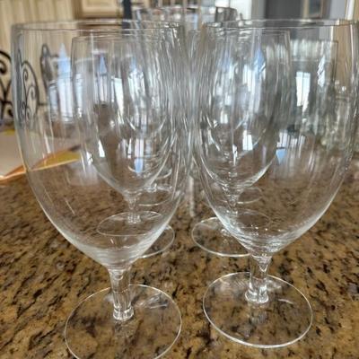 water glasses