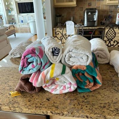 Jumbo beach towels
