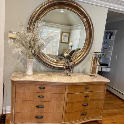 Dresser and Mirror by Lexington Overture