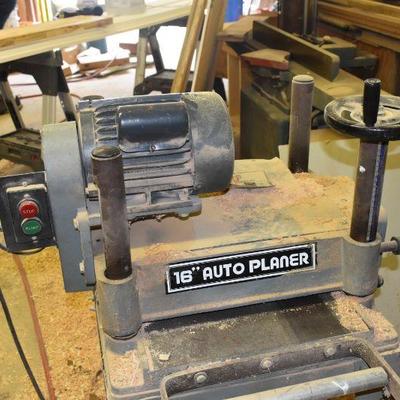 8 x 16 Thickness Planer