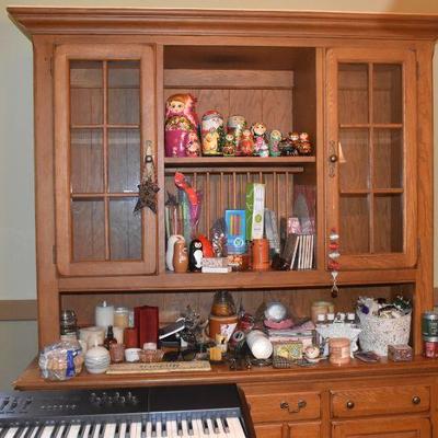 Vintage Wood Hutch