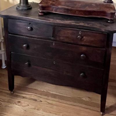 Antique Wood Dresser - $225