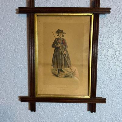 Costume de la Foret Noire print - $25