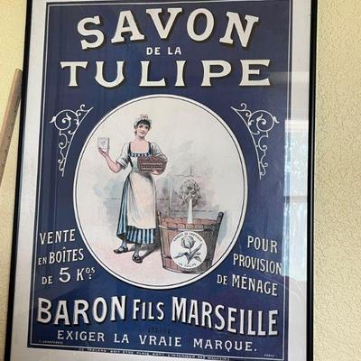 Framed print - 20" x 28" - $75
