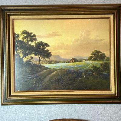 Dalhert Windberg "Blue Springtime" - 24"x30" - $150
