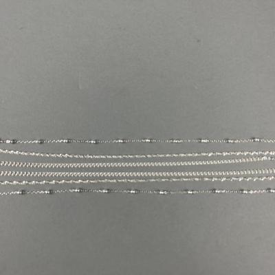 Lot 5 | Sterling Silver Anklets
