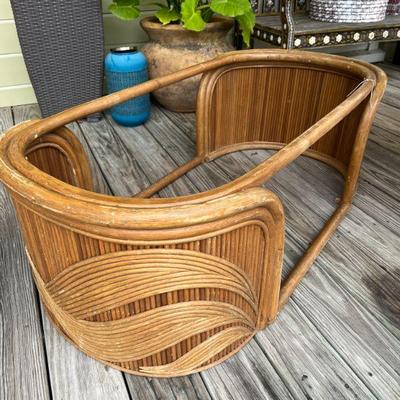 Vintage Rattan Coffee table