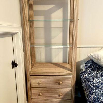 VIntage Pencil Reed Etager with Drawers