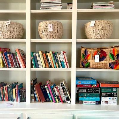 teen and kids books, puzzles, crafts