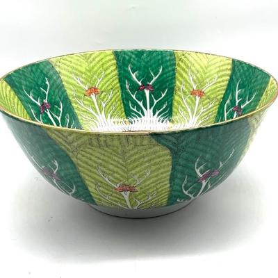 Asian bowl. 14 1/2” diam.
