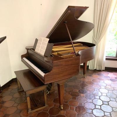 Chickering baby grand piano