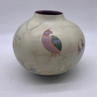 Navajo pot by P. Savage