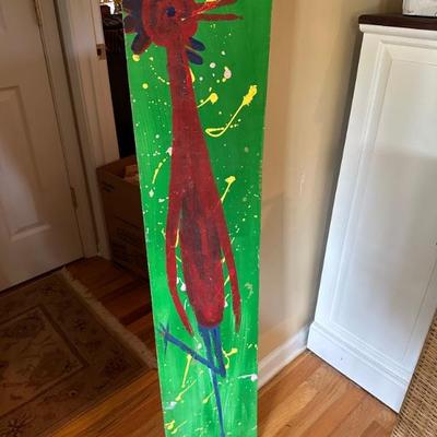Ernest Lee art with poem on back!