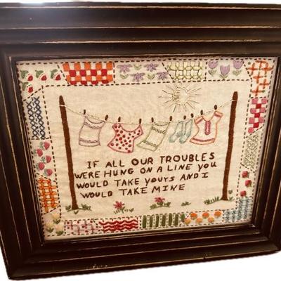Needlepoint art