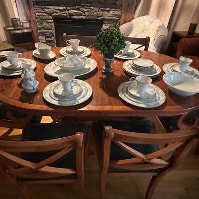 Gorgeous narrow dining table