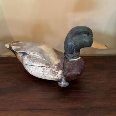 Ducks unlimited signed decoy