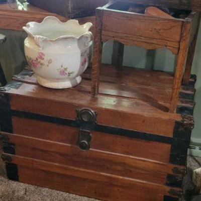 Nice Wooden Trunk 