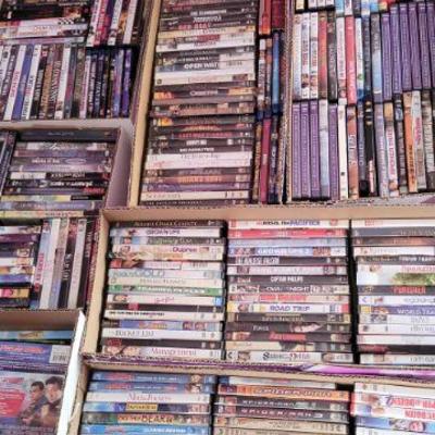 100s of DVDS AND BLUE RAYS
