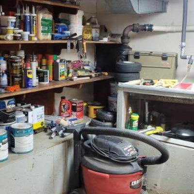 Here's the start of the uncovered basement! 