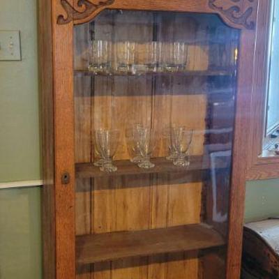 Oak cabinet
