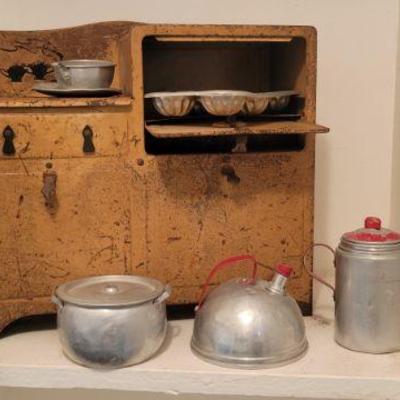 Vintage Children's Kitchen SET