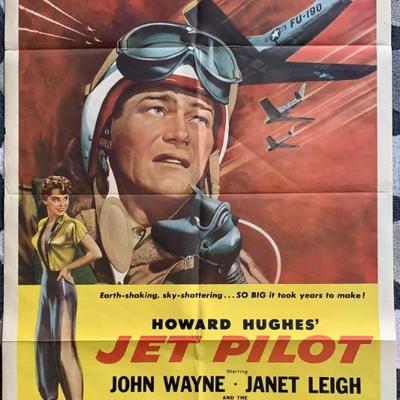 Jet Pilot Movie Bundle - Posters/Stills - John Wayne & Janet Leigh