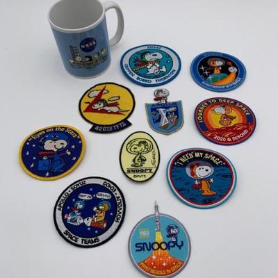 Peanuts & Snoopy in Space - Cup & Patches