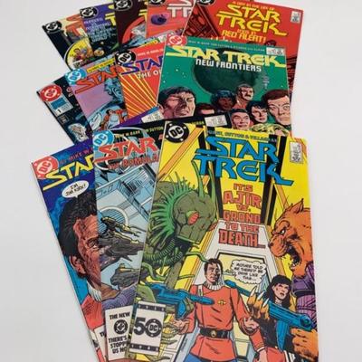 12 Star Trek Comic Books - DC Comics - 1980s