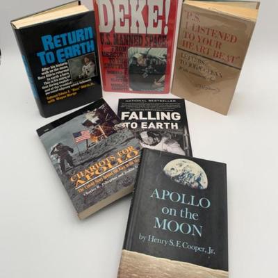 Book Bunch - 6 Great Space Reads by Aldrin/Cooper/Glenn/Slayton/Worden	