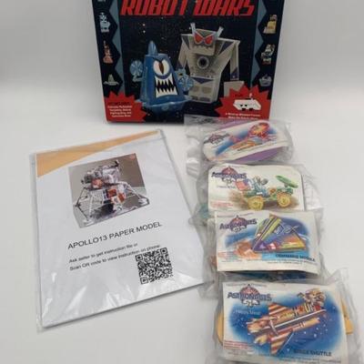 Papercraft Space Models - Easy to Exceedingly Difficult