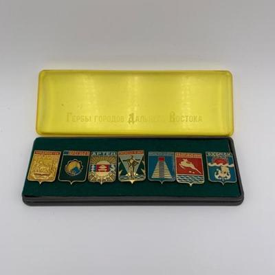 USSR City Pins - Cold War Era