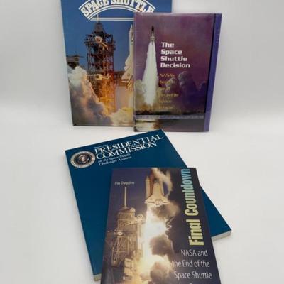 Space Shuttle Book Bundle - Program History/Disasters/End