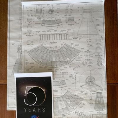 David Weeks Plans/NASA 50th Anniversary Poster