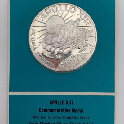 Apollo 13 Commemorative Coin - Sterling - Proof - SCI-7