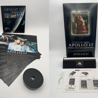 Apollo 13 Movie - Bundle #1 - 35mm Teaser, Movie Lobby Cards, & Book