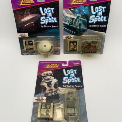 Lost In Space Toy Trio - Chariot/Jupiter 2/Robot B-9 - NIB	