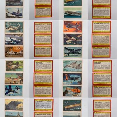 Revell Collectors Cards - Complete Set - 50th Ann. Naval Flight - 1960	
