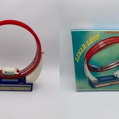 Lunar Loop Swing/Orbit Spaceship Toy - Daiya Japan - 1970
