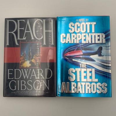 Book Pair - Astronaut Signed: Carpenter & Gibson