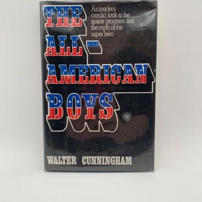 Book - THE ALL AMERICAN BOYS - Astronaut Signed: Cunningham