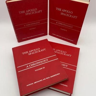 Books -THE APOLLO SPACECRAFT - A CHRONOLOGY - 4 Volumes - NASA SP-4009