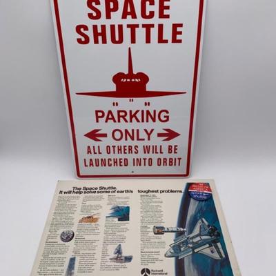 Space Shuttle Signage - Serious & Silly