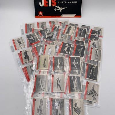 JETS Trading Cards & Album - Trading Card Guild - 1956