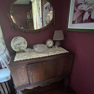 Antique Buffet Cabinet